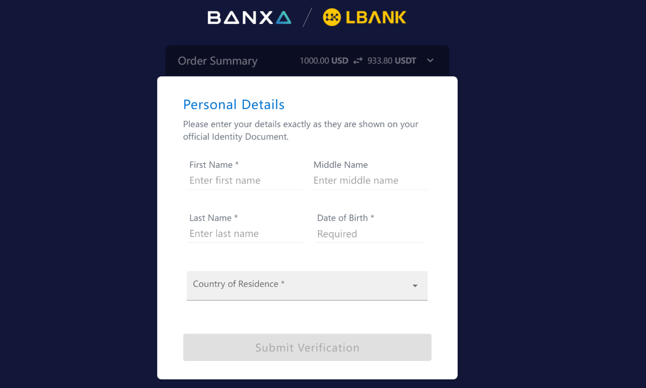 Como abrir conta e depositar no LBank
